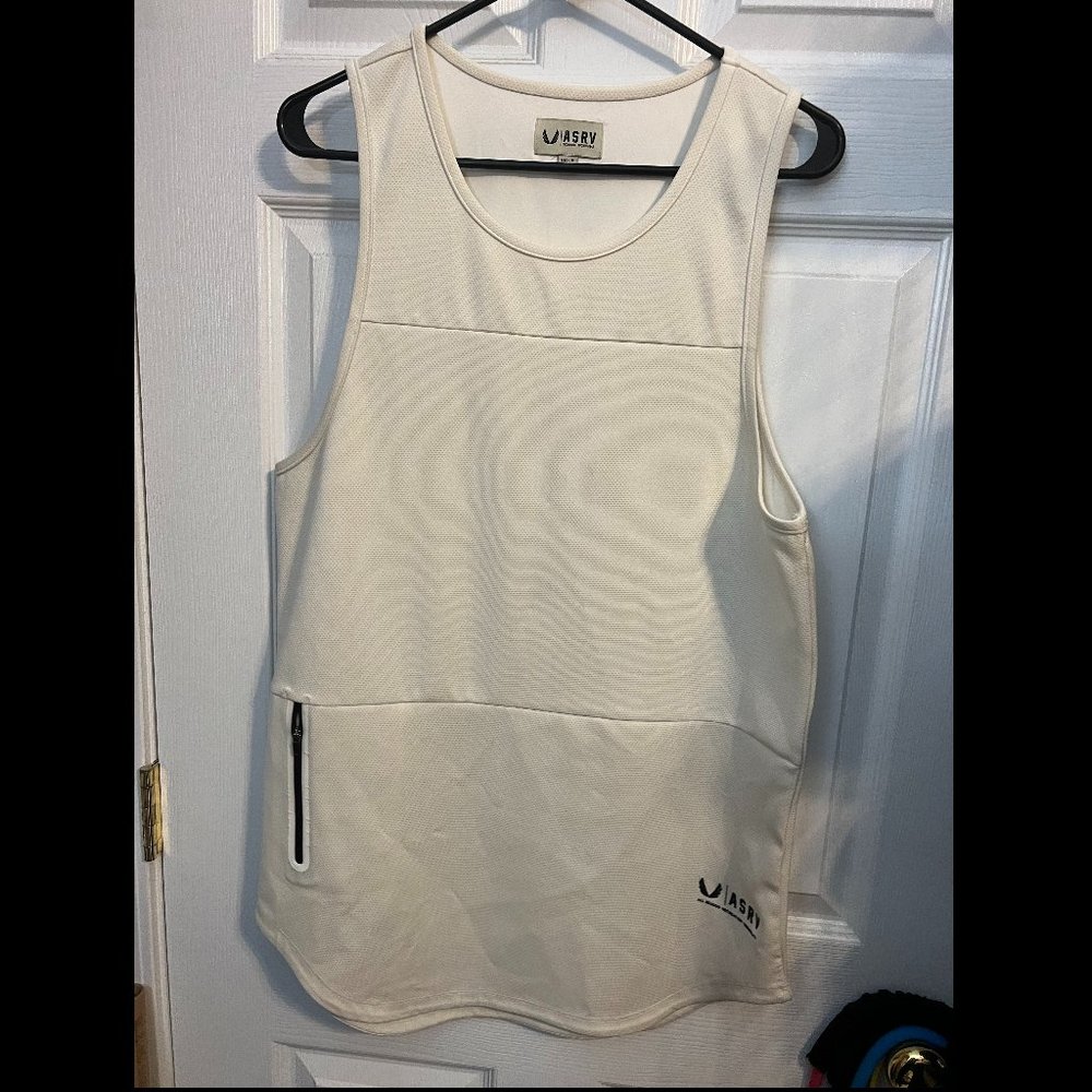 ASRV SilverPlus Mesh Utility Tank - Cream